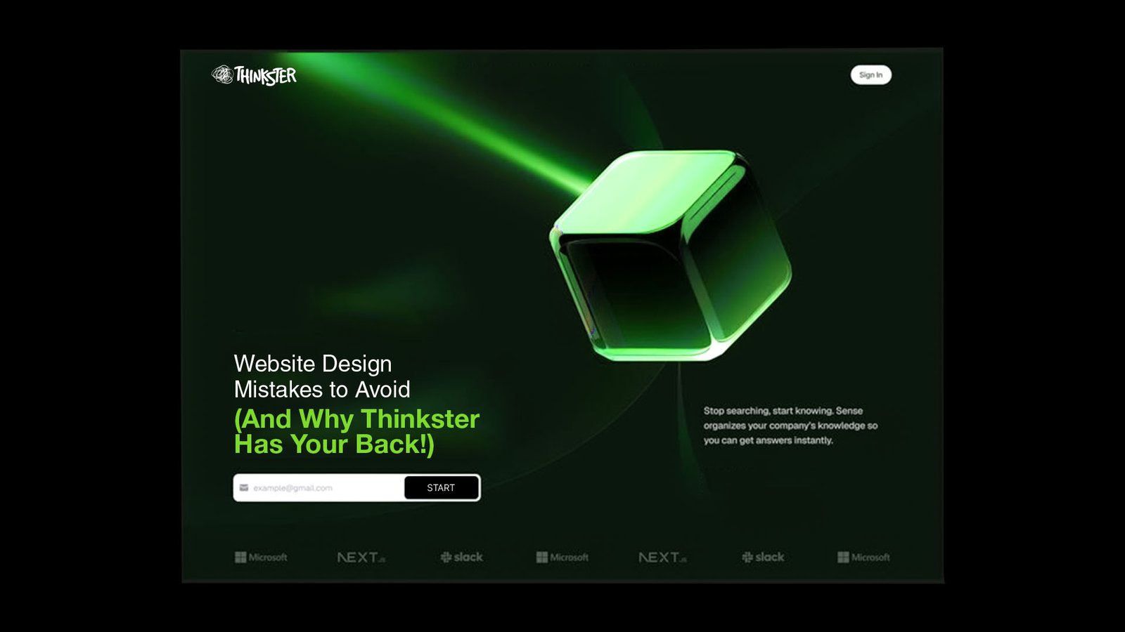 Website Design Mistakes to Avoid (And Why Thinkster Has Your Back!)