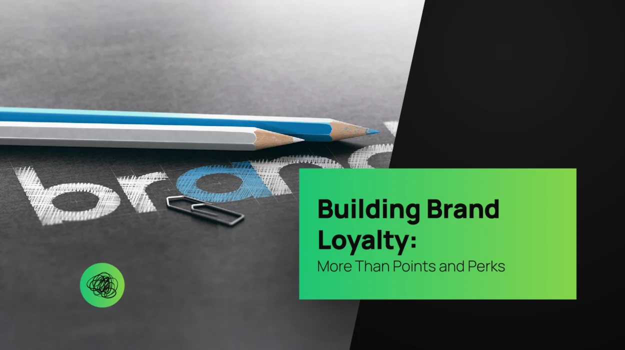 Close-up of pencils on a sketched logo design with the word “brand,” symbolizing brand strategy, design process, and visual identity development by Thinkster India.