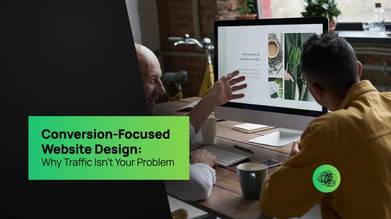 Conversion-Focused Website Design Why Traffic Isn’t Your Problem