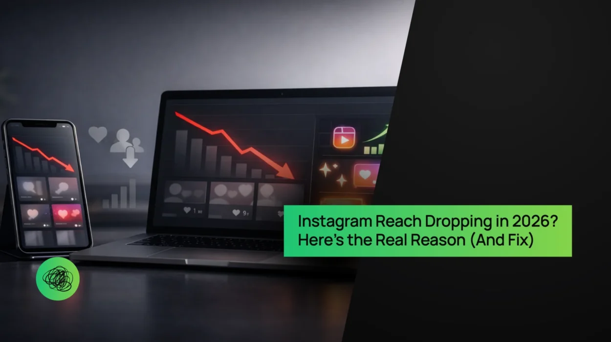 Instagram Reach Dropping in 2026 Here’s the Real Reason (And Fix)