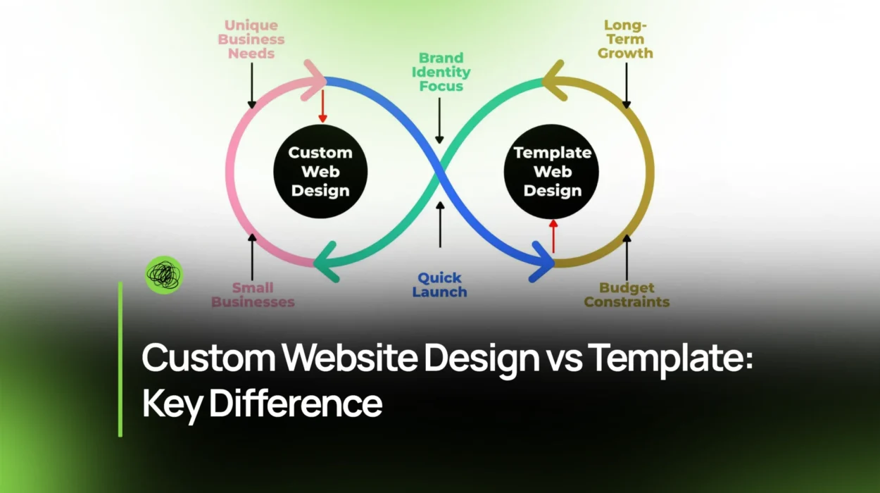 Custom Website Design vs Template: Key Difference